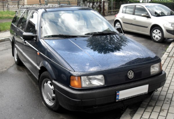 Volkswagen Passat Variant (B3) 1.8 (107 Hp) /1988, 1989, 1990/ Specs - фото
