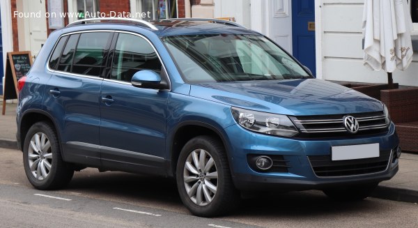 Volkswagen Tiguan I (facelift 2011) 1.4 TSI BMT (150 Hp) /2015/  Specs - фото