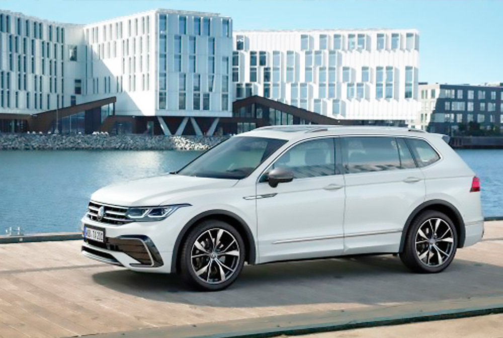 Volkswagen Tiguan II Allspace (facelift 2021) 2.0 TDI (200 Hp) 4MOTION Коробка передач DSG /2021, 2022, 2023, 2024/  Specs - фото