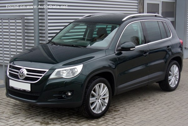 Volkswagen Tiguan I 1.4 TSI BMT (150 Hp) /2009, 2010, 2011/  Specs - фото