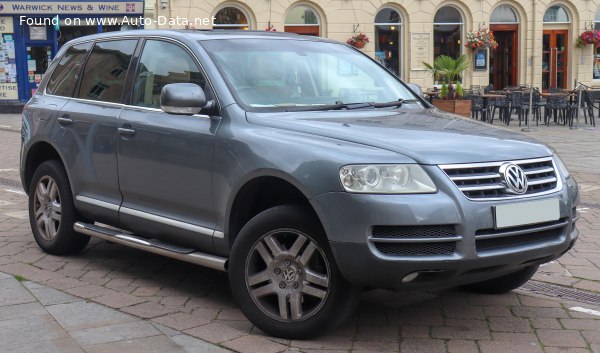 Volkswagen Touareg I (7L) 3.2i V6 24V (220 Hp) 4MOTION /2002, 2003, 2004/  Specs - фото