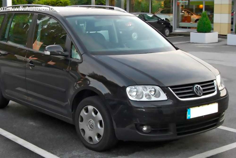 Volkswagen Touran I 2.0 TDI (140 Hp) /2004, 2005, 2006/  Specs - фото