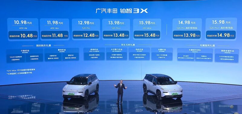 Всеэлектрический внедорожник Toyota Bz3x запустил 15 100 долларов США, его 65% китайцы - фото