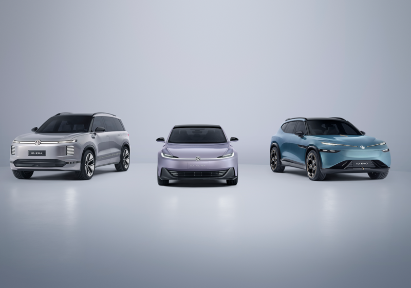 Volkswagen обнародовал три электрических концептуальных транспортных средства: id. Аура Седан, id. Эпоха внедорожник, и id. Эво внедорожник - фото