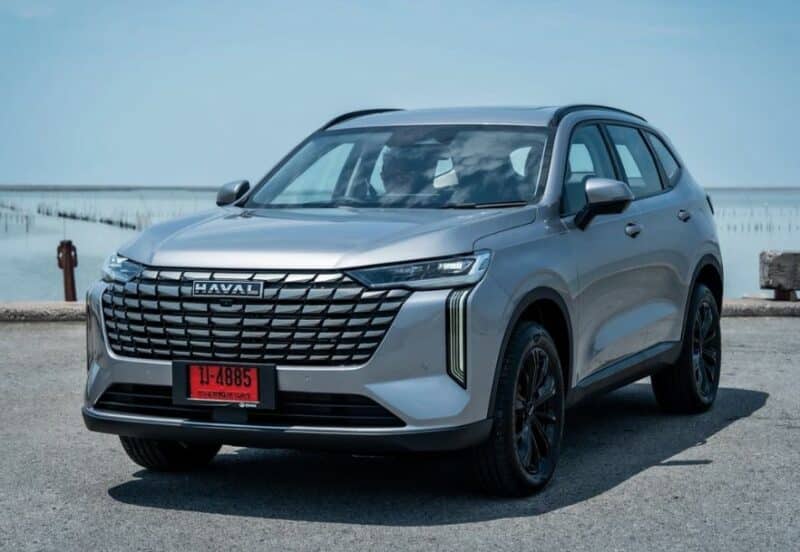 2025 Haval H6 Right-Hand Drive для зарубежного рынка дебютирует 26 марта в автосалоне в Таиланде - фото