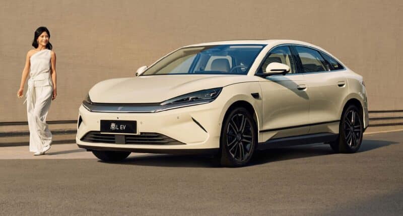 Byd Qin L EV с диапазоном «Божий глаз» C и 545 км выходит на рынок, начиная с 16 500 долларов США в Китае - фото