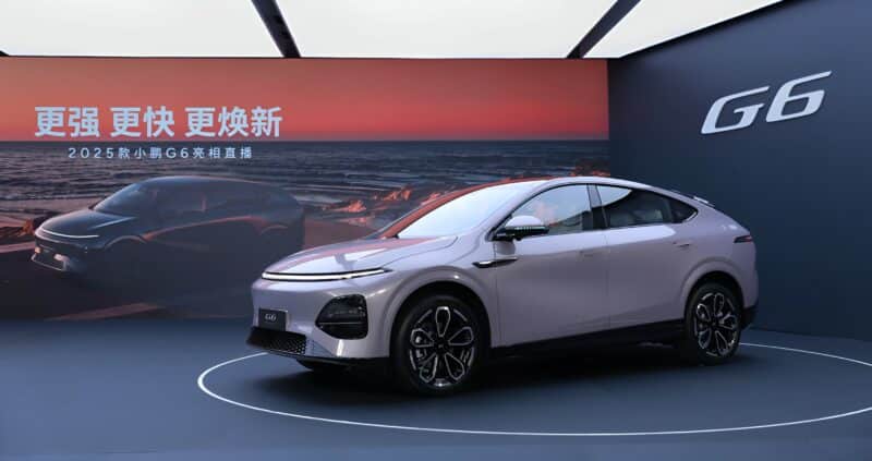 2025 Xpeng G6 дебюты в Китае с 81 обновлениями, поставки начинаются в марте - фото