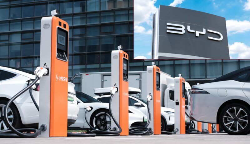 Byd, чтобы выпустить 15 000 мегаваттных быстрого зарядного устройства по всему Китаю в новом партнерстве Push - фото