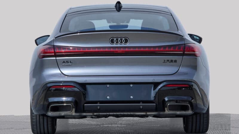 SAIC Made Audi A5L раскрыла основные характеристики в Китае, поскольку он готов к началу продаж - фото