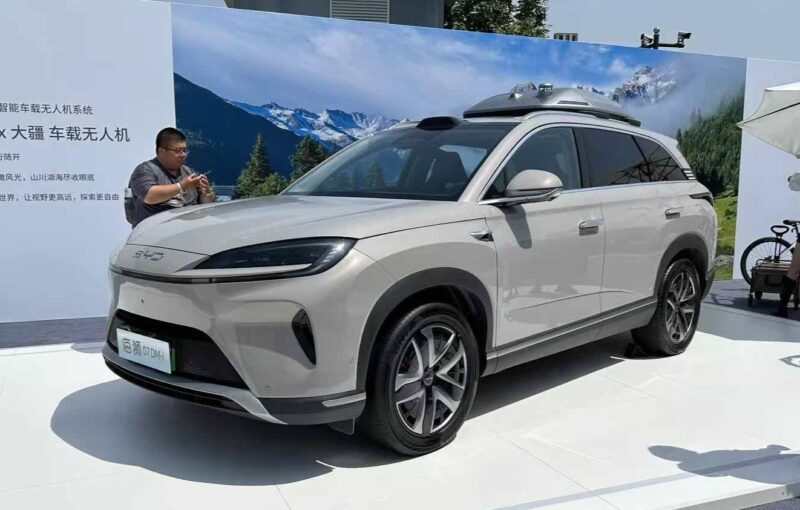Byd's Sealion 07 DM-I запущен в Китае с 23 500 долларов США; Нацеливаются на глобальные рынки - фото