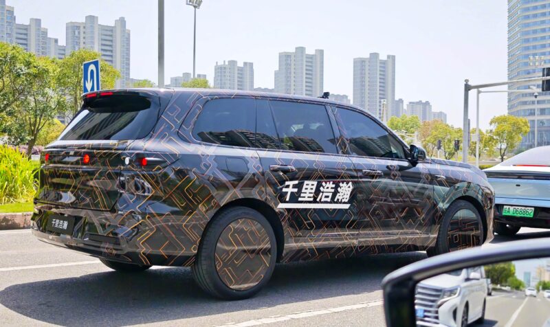 Geely Galaxy Starship 9 флагманский внедорожник шпионил перед неизбежным запуском - фото
