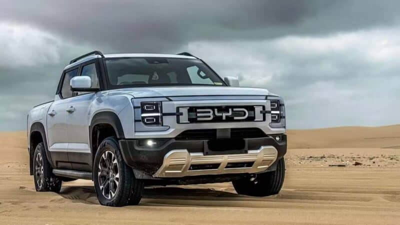 Byd раскрывает акулу 6 пикап Phev в Таиланде - фото