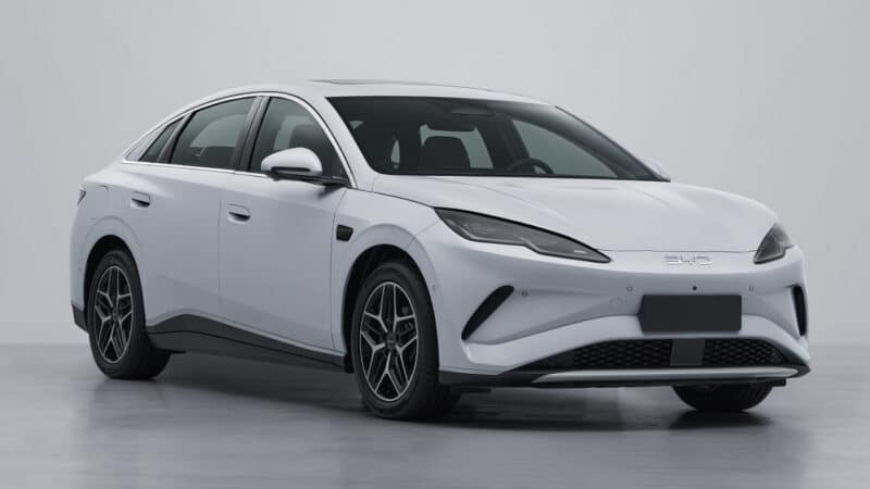 BYD подал на уплотнение 08 Электрический седан - это сестра Qin L EV - фото