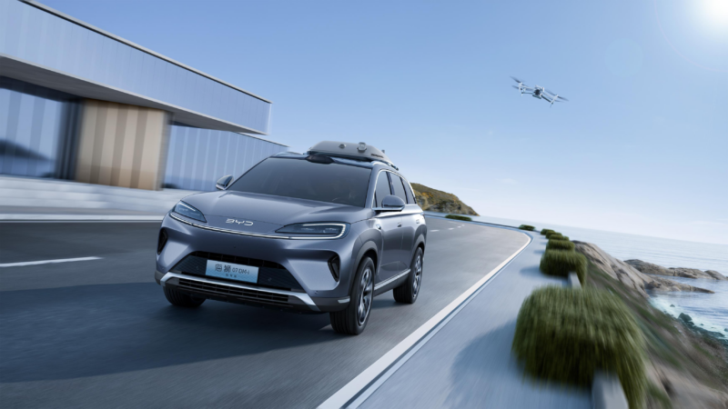 BYD запускает предварительные продажи для Sealion 07 DM-I Интеллектуальная версия вождения внедорожник, начиная с 26 300 долларов США. - фото