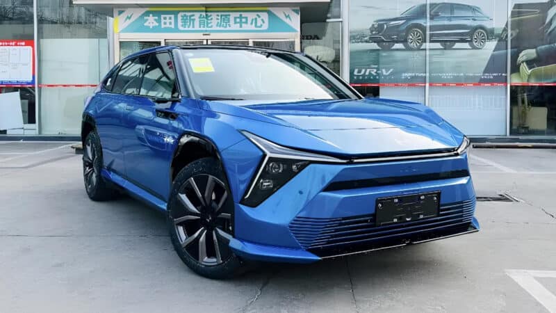 Honda S7 Electric Crossover достиг дилеров в Китае до запуска 6 марта - фото