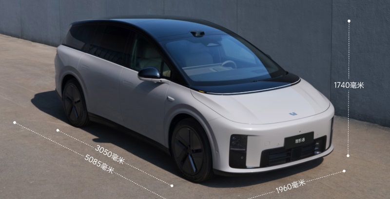 Li Auto I8 Всеэлектрический внедорожник раскрыт в Китае с зарядкой 536 л.с. и 5C, по цене около 54 400 долларов США. - фото