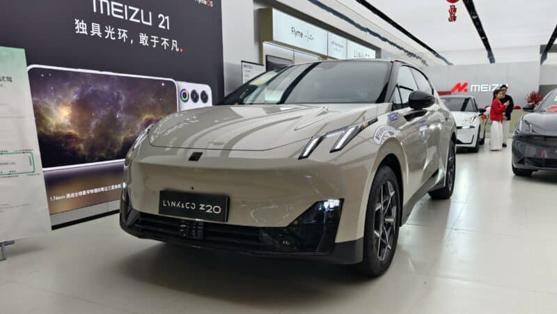 Воскресный Китай Драйв | Lynk и Co Z20 - стильный, практичный электрический внедорожник - фото