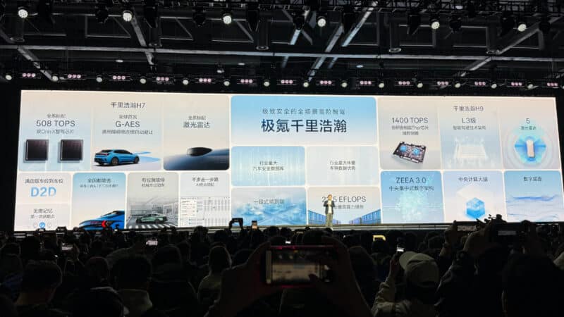Zeekr Geely показал G-пилот ADA с возможностями L3 - фото